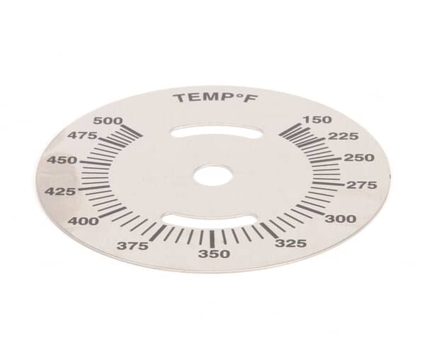 Vulcan Hart 00-358539-00001 Plate,Dial Temperature (VH00-358539-00001) Each