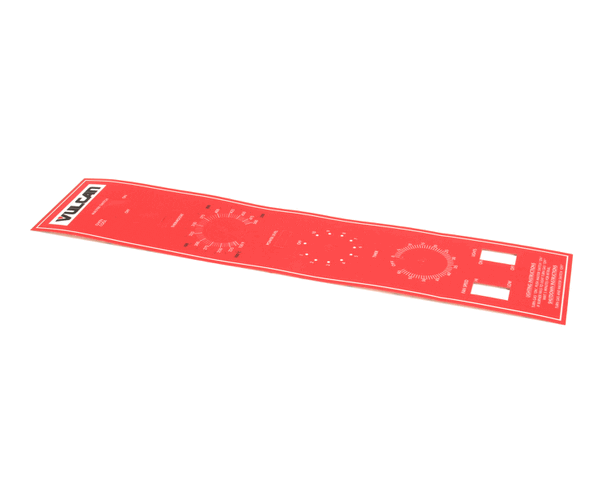 Vulcan Hart 00-421790-00001 Overlay,Control Panel Sg4D (VH00-421790-00001) Each