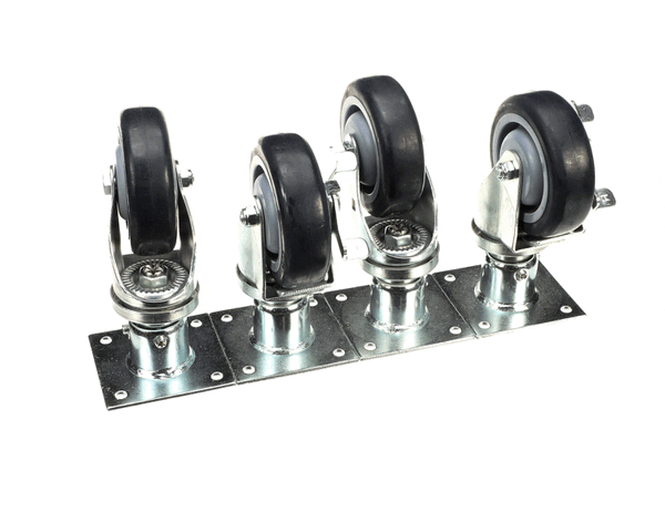 Vulcan Hart 00-421893-000G1 Plate Mount Caster Kit, 4 Casters (VH00-421893-000G1) Each