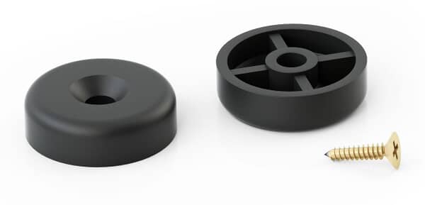 Vitra Mc440731 Hal Wood Chr Glide Hc/Ni (VITRMC440731) Each