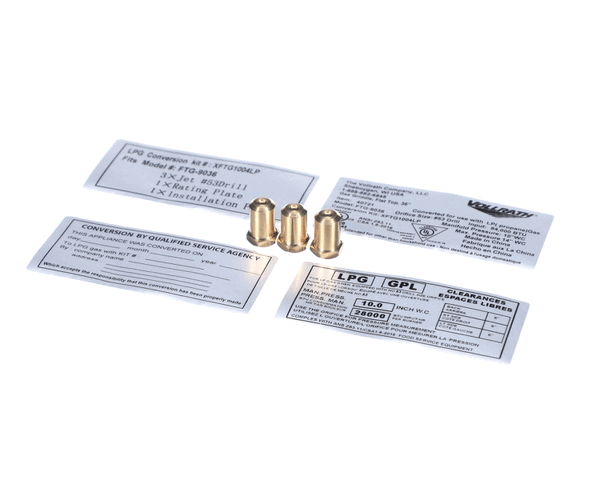 Vollrath Xftg1004Lp Natural Gas To Liquid Propane Conversion (VOLXFTG1004LP) Each