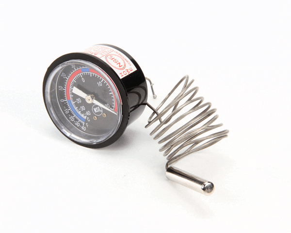 Victory 50827401 Therm Dial 2Dia 4'Cap Tube Blk Vrf (VT50827401) Each