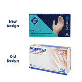 Safety Zone® Synthetic Vinyl Powder Free 4 mil Exam Gloves, Beige, Lrg, Case of 1000 (SZNVTX996) Case of 1000