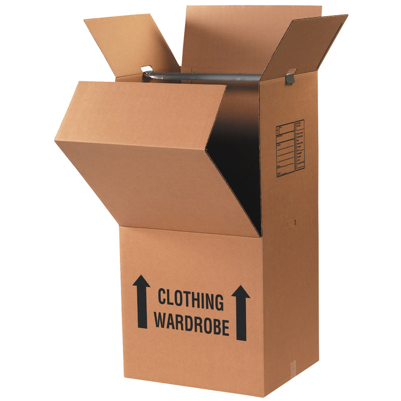 Wardrobe Box Combo Pack, Case Of 3 Case Of 3