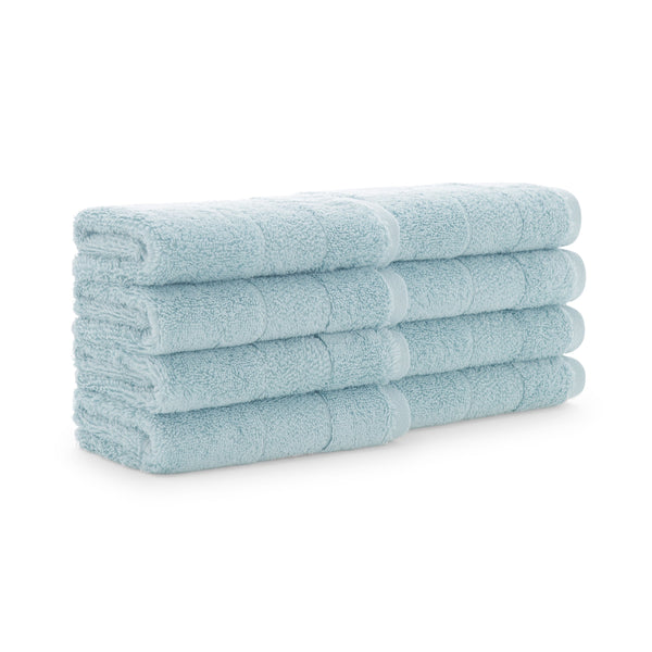 Aston & Arden Turkish Solid Washcloth 13x13 Sterling Blue (8/Pack) (PNP-WC-TS1313-175SBL) 8/PK