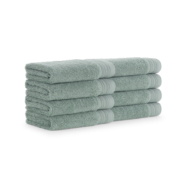 Aston & Arden Anatolian Turkish Washcloth 13x13 Green (8/Pack) (P-WC-T-1313-GR) 8/PK
