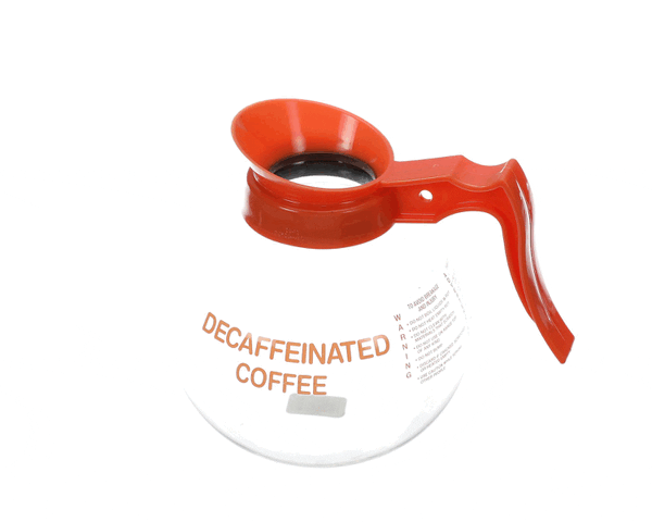 Wilbur Curtis Wc-70280200406 Orange Handle/Orange Imprint Decafe (WC1360101153) Each