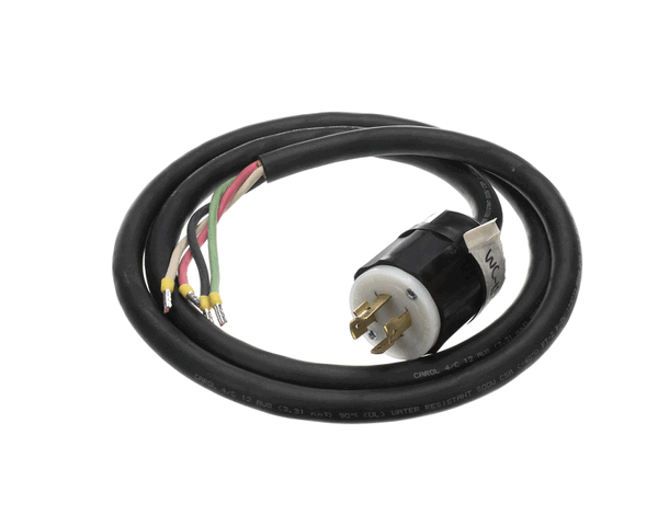 Wilbur Curtis 3375002758 Cord,600V 12/4, 6 W/Nema Plug (WCWC-1226) Each