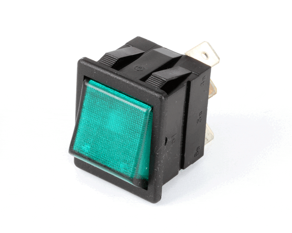 Wilbur Curtis 3375000107 Switch, Brew (Green) 120V Neon (WCWC-122) Each