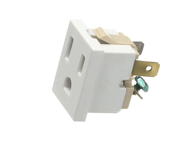Wilbur Curtis 3375000610 Receptacle, Snap-In 125V 15A S (WCWC-14001) Each