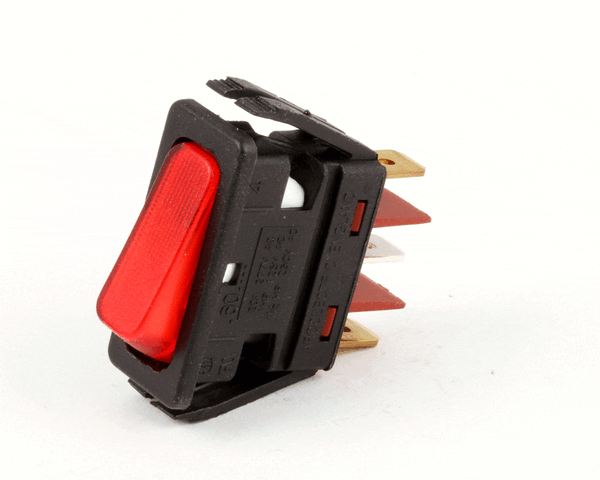 Wilbur Curtis 3375000672 Switch, Warmer (Red) 120V Neon (WCWC-165) Each