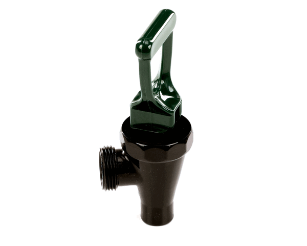 Wilbur Curtis 3375003193 Faucet Assy, Green Handle Plas (WCWC-1841G-CH) Each