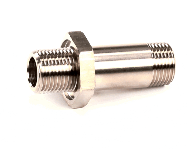 Wilbur Curtis 3375001095 Fitting, 3/8 Nipple/Nut Plated (WCWC-2928P) Each