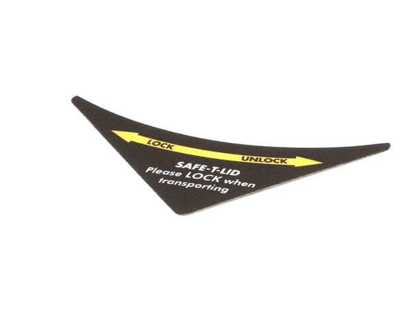 Wilbur Curtis 3375000674 Label, Lock/Unlock Gem-3 (WCWC-38151) Each