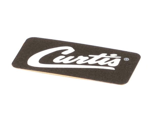 Wilbur Curtis Wc-38198 Label, Cover-Up Black W/Curtis (WCWC-38198) Each