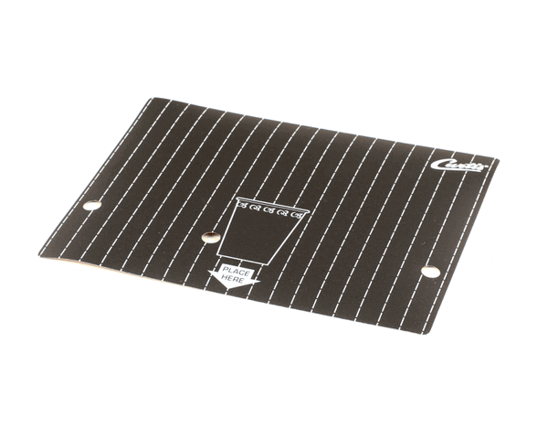 Wilbur Curtis 3375000852 Label, Splash Panel Cafe Pc1 (WCWC-38295) Each
