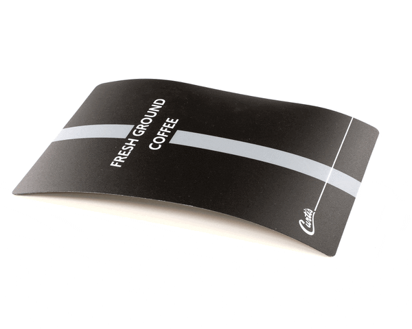 Wilbur Curtis 3375000069 Label, Shg (WCWC-3891) Each