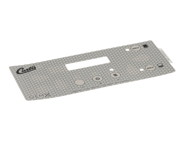 Wilbur Curtis 3375002038 Label, Ucm Overlay 2-Batch (WCWC-390352) Each