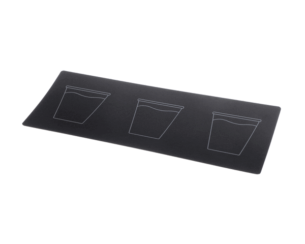 Wilbur Curtis 3375002149 Label Splash Panel Cup Locator (WCWC-390503) Each