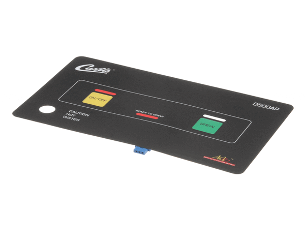 Wilbur Curtis 3375000466 Membrane Contrl Panel Curtis D (WCWC-39164) Each