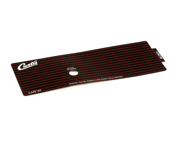 Wilbur Curtis 3375000728 Label, Sw Panel Caf Ap Curtis (WCWC-39371) Each
