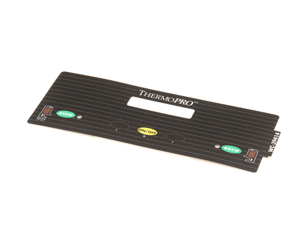 Wilbur Curtis 3375000789 Label, Ucm Overlay Twin 1-Btch (WCWC-39414) Each