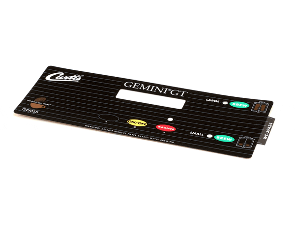 Wilbur Curtis 3375000811 Label, Ucm Overlay Gemss Singl (WCWC-39434) Each