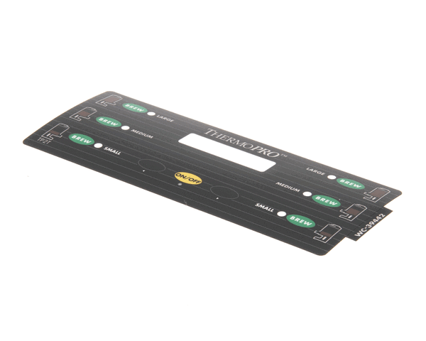 Wilbur Curtis 3375000817 Label, Ucm Overlay Tp2T Twin 3 (WCWC-39442) Each