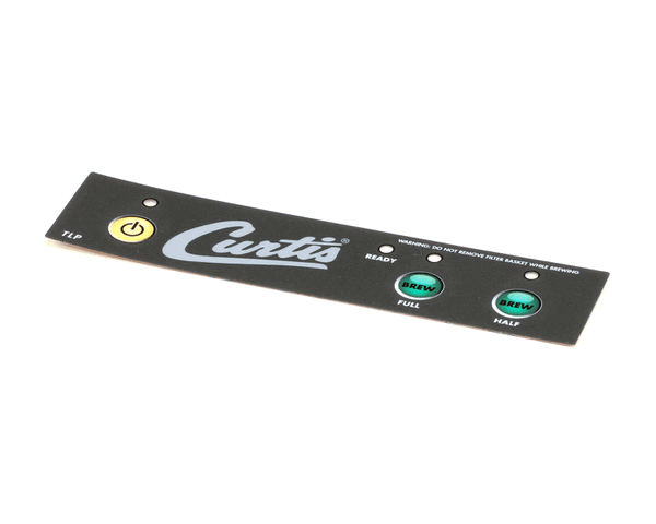 Wilbur Curtis 3375001153 Label, Control Panel Tlp Curti (WCWC-39662) Each