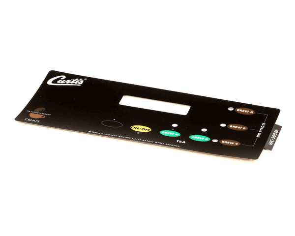 Wilbur Curtis 3375001301 Label, Ucm Overlay Combo Singl (WCWC-39846) Each