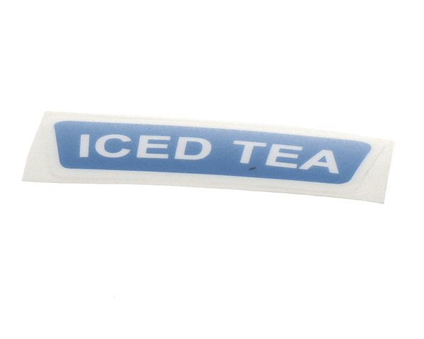 Wilbur Curtis 3375000509 Label, Ice Tea For Wc-3320 (WCWC-3992) Each