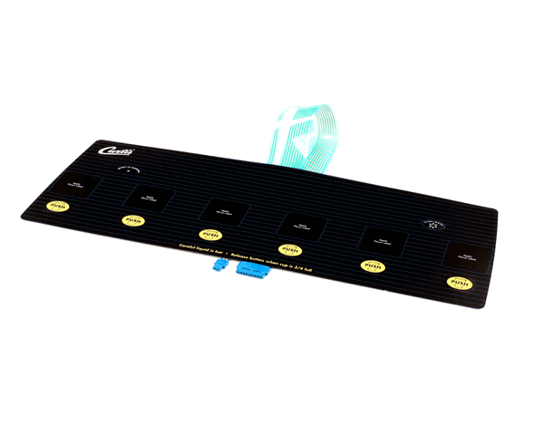 Wilbur Curtis 3375001413 Label, Membrane Control Panel (WCWC-39950) Each