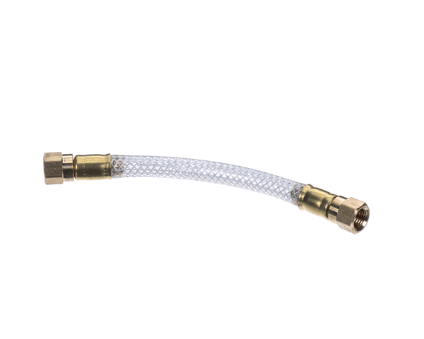Wilbur Curtis 3375003338 Tube Assy, Braided 1/4 Flare X 6-3/4" Lg (WCWC-53169-7) Each