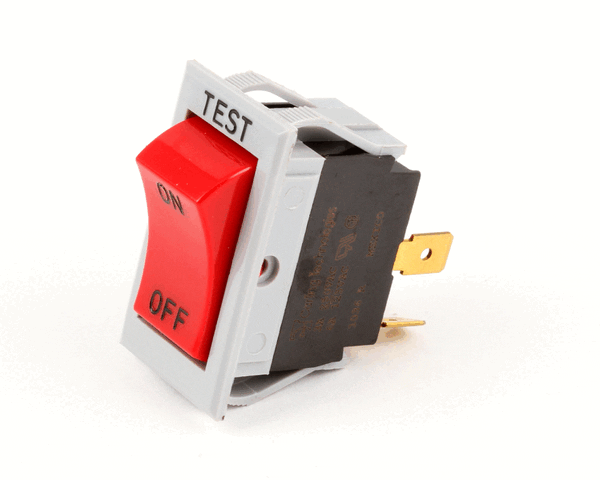Wells 2E-35128 Switch Rkr,Pls Bzl W/Red (WEL2E-35128) Each