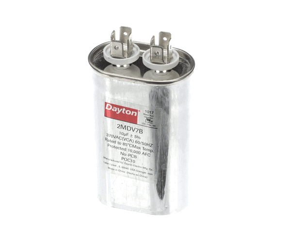 Wells 2E-Z14913 Run Capacitor, 10Mfd 370V (WEL2E-Z14913) Each