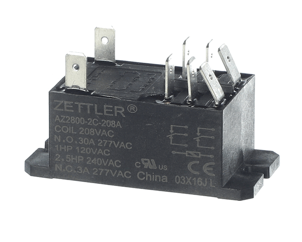 Whalen Company Prpdpdtb002 Dpdt, 208V Electric Heat Relay, 30 Amps (WHLEPRPDPDTB002) Each
