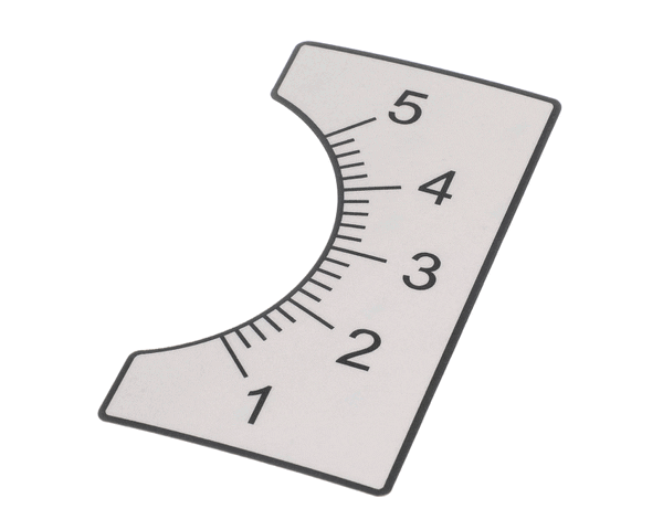 Wood Stone Corp 7000-0930 Flame Scale Decal (WOOD7000-0930) Each