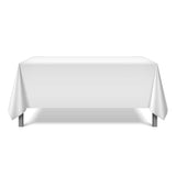 Hospeco® Mariposa Tablecloth 62x62 White, 24/Case (HOSTL-62X62-WHITE-CS) Case of 24