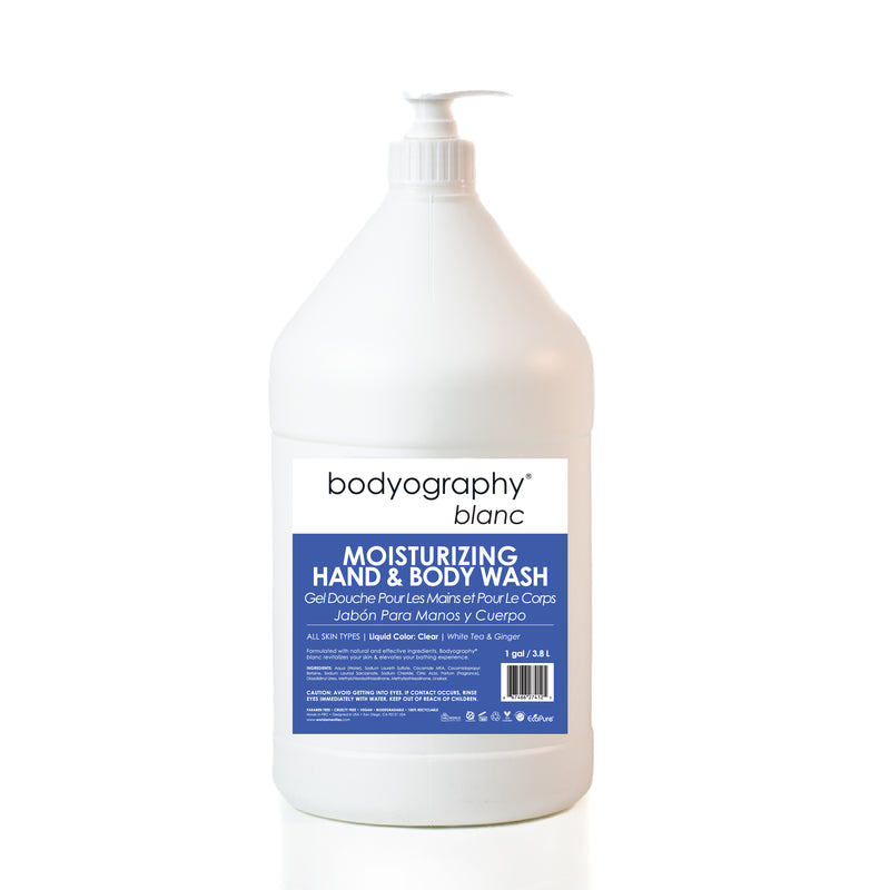 Bodyography blanc® Moisturizing Hand Soap & Body Wash, 1 gal (HA-BDW-033A) Case of 4