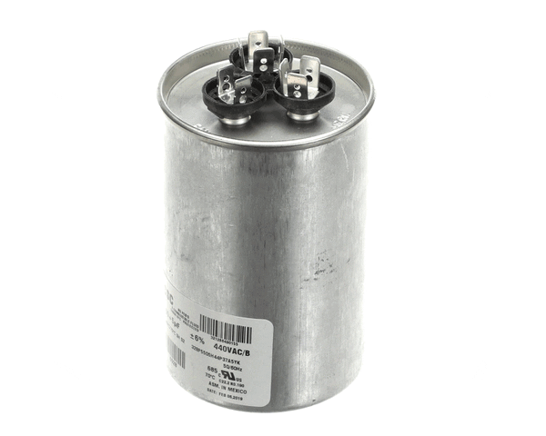 York S1-02425511700 Dual Run Capacitor, 55/5Mfd,440V,Round (YORKS1-02425511700) Each