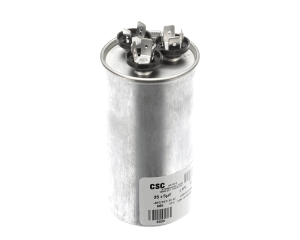 York S1-02425859700 Dual Run Capacitor, 35/5Mfd,440V,Round (YORKS1-02425859700) Each