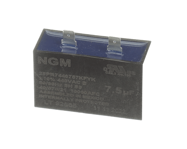 York S1-02435602000 Capacitor,Run Single,7.5Mfd,440V,Rectang (YORKS1-02435602000) Each