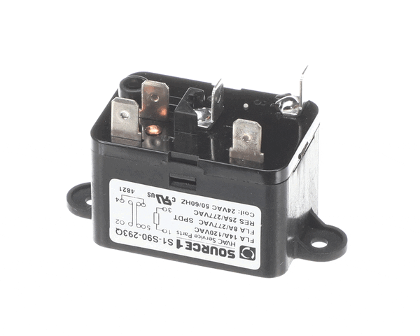 York S1-S90-293Q Relay,Fan,24V Coil,50/60Hz,Spdt (YORKS1-S90-293Q) Each