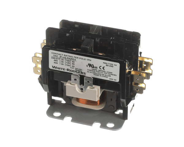 Zesto Zem90245 Contactor 2 Pole,30 Amp 120V C (ZESZEM90245) Each