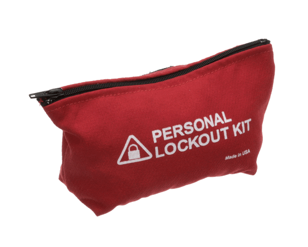 Zing 7308 Lockout Pouch Red (ZING7308) Each