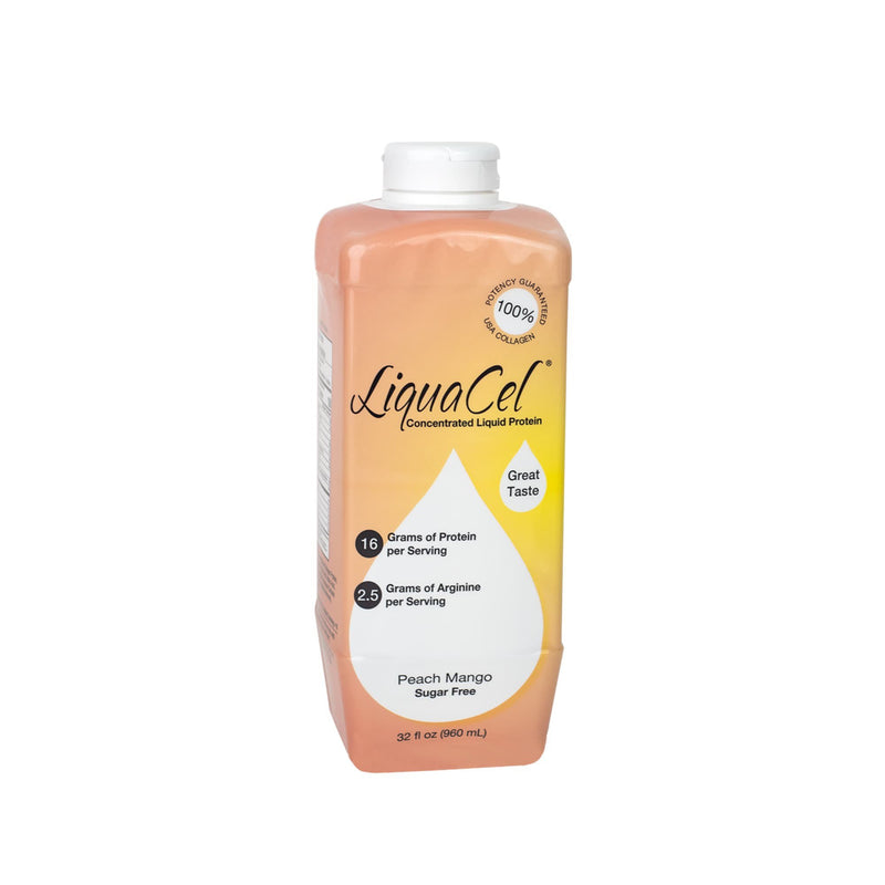 LiquaCel® Oral Supplement Peach Mango Flavor Liquid 32 oz. Bottle (943255_EA) 1/EA