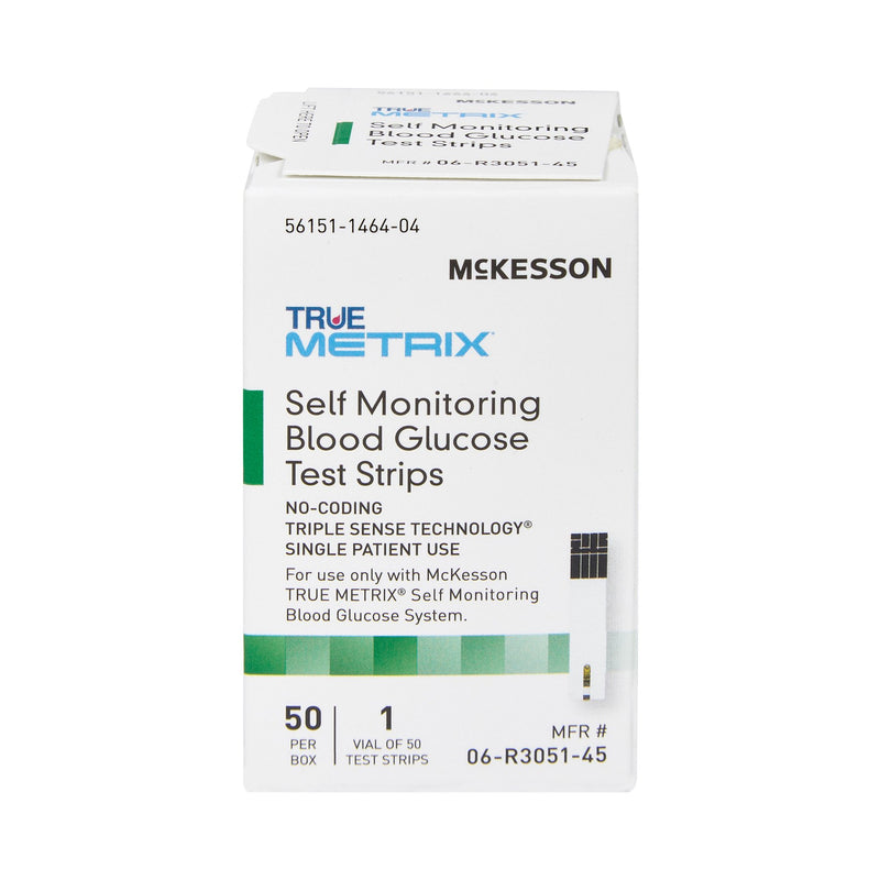 McKesson TRUE METRIX® Blood Glucose Test Strips 50 Strips per Pack (960300_CS) 1200/CS