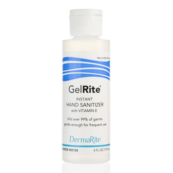 GelRite® Hand Sanitizer 4 oz. Ethyl Alcohol Gel Bottle (576312_CS) 24/CS