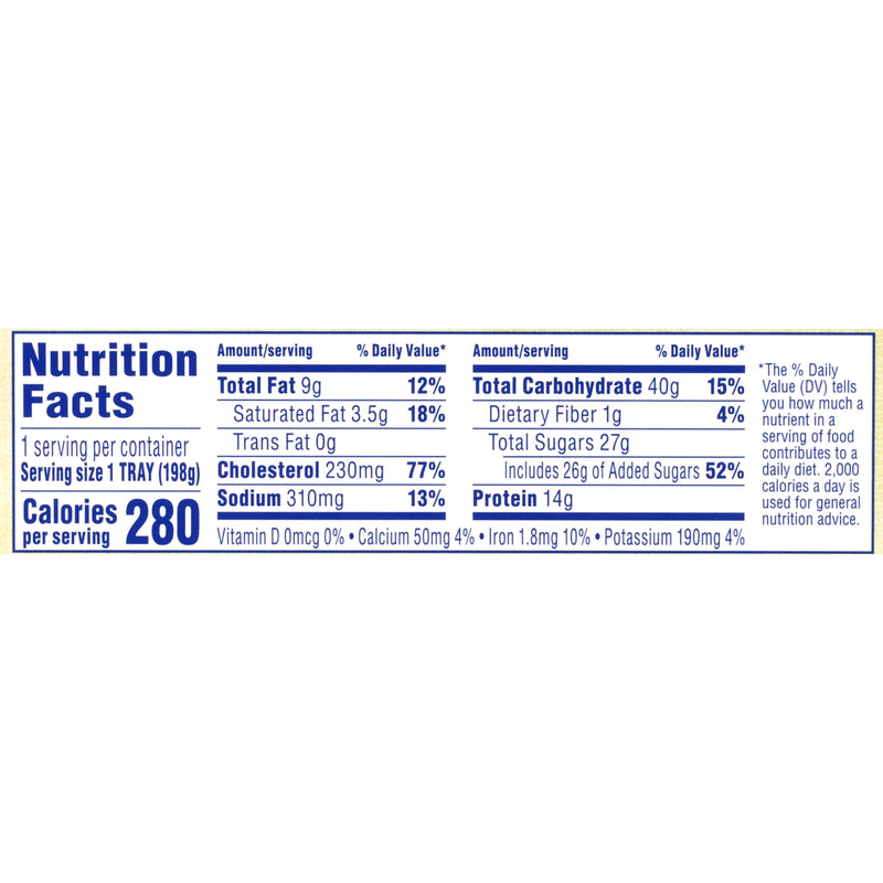 Thick & Easy® Purees Thickened Food 7 oz. Tray Maple Cinnamon French Toast Flavor Puree IDDSI Level 2 Mildly Thick (797230_CS) 7/CS