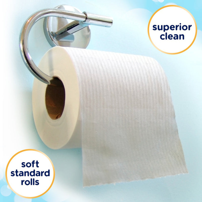 Kleenex® Cottonelle® Professional Toilet Tissue White 2-Ply Standard Size Cored Roll 451 Sheets 4 X 4 Inch (532821_RL) 1/RL